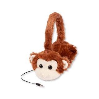 ReTrak Animalz Retractable Volume Limiting Children's Headphones, Monkey (ETAUDFMNKY) Electronics