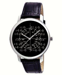 Mathematics Unit Circle Classic Math Lover Collectible Gents Wrist Watch Watches