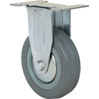 4in. Rigid Plain Bearing, Non-Marking Caster  Up to 299 Lbs.