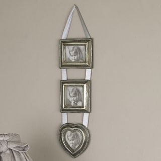 hanging frame with ribbon by dibor