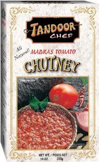 Tandoor Chef Madras Tomato Chutney, 10 Ounce Boxes (Pack of 12)  Grocery & Gourmet Food