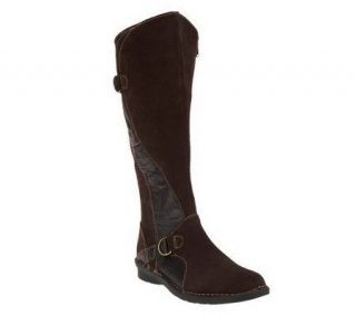 Clarks Bendables Nikki Midtown Tall Shaft Suede Boots —