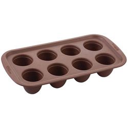 Brownie Pops 8 round Cavity Silicone Mold