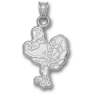 Virginia Tech Hokies "Hokie Bird" Pendant   Sterling Silver Jewelry Clothing