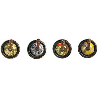 black round floral hook selection by lindsay interiors