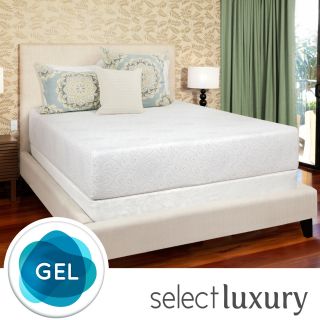 Select Luxury Select Luxury Gel Memory Foam 12 inch Full size Medium Firm Mattress Green ?? Size Full