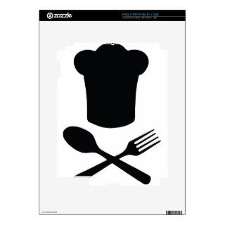 cook chef hat restaurant cooking skins for iPad 2