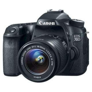 Canon EOS 70D Digital SLR Camera with EF S18 55m