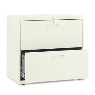 Hon 500 Series Putty colored 30 inch Wide 2 drawer Lateral File Cabinet