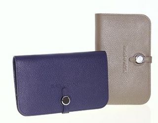 leather multi function clutch bag purse by plum & ivory