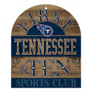 Tennessee Titans NFL First and Ten Wood Sign