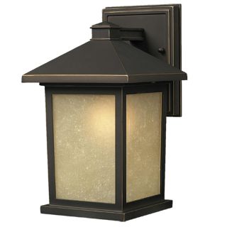 Holbrook Traditional 1 light Oil rubbed Bronze Outdoor Wall Light