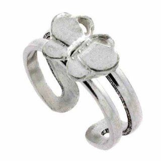 Sterling Silver ButterFly Toe Ring Jewelry