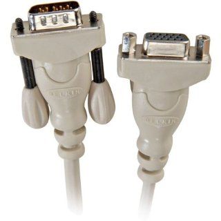 Belkin 6' Hddb 15 Vga Male To Female Monitor Extension Cable (f2n025 06)   Computers & Accessories