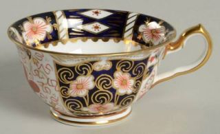 Royal Crown Derby Traditional Imari Footed Cup, Fine China Dinnerware   Blue Pan