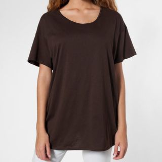 American Apparel American Apparel Unisex Big T shirt Brown Size M (8  10)