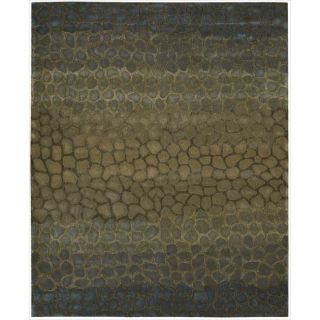 Nourison Hand tufted Dimensions Multicolor Animal Rug (8 X 11)