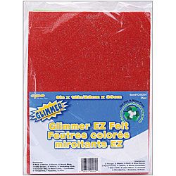 Assorted Colors 9x12 inch Glimmer Ez Felt (package Of 25)