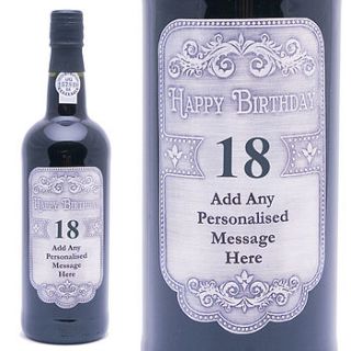 special reserve port with 18th label by giftsonline4u