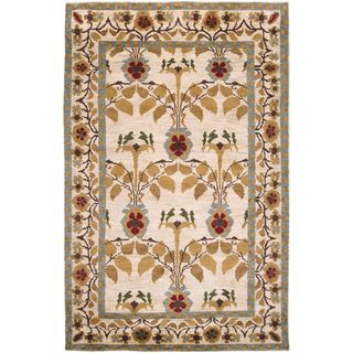 Hand knotted Multicolored Ashland Wool Rug (5 X 8)