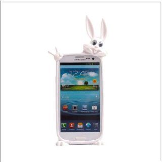 I3C Accessories (TM) Cute Bugs Bunny Design TPU Case Cover for Samsung Galaxy S3 S iii i9300 Mobile Phone   White Cell Phones & Accessories