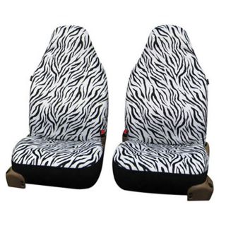 Fh Group Animal Print Velour Airbag Compatible   Split Rear Seat Covers