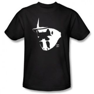 Watchmen MASK AND SYMBOL   Short Sleeve Adult Tee BLACK T Shirt Clothing
