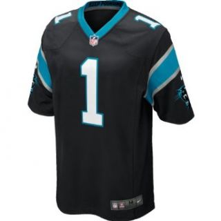 Men's Nike NFL Cam Newton Home Game Replica Carolina Panthers Jersey Size Small Clothing