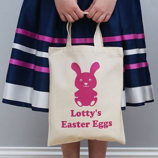 personalised childrens easter shopper bags by sparks clothing