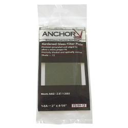 Anchor 2 X 4.25 Hardened glass Green Filter Plate For Welding