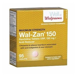  Wal Zan 150 Acid Reducer Tablets, 95 ea Health & Personal Care