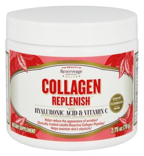 ReserveAge Organics   Collagen Replenish with Hyaluronic Acid & Vitamin C   2.75 oz.