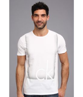 Calvin Klein Jeans Ck Logo Tee Mens T Shirt (White)