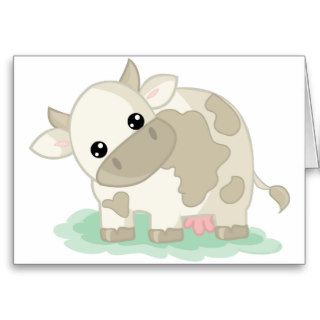 Cute Cow Cards