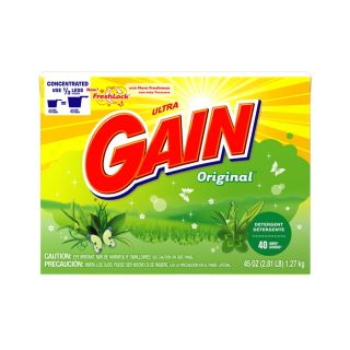 Gain 45 oz Powder Detergent with FreshLock Original Scent