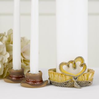 Country Flair Candle Stands