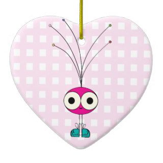 Sophia Cartoon Character Heart Ornament
