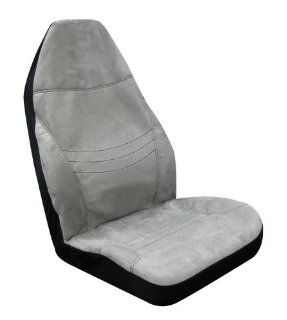Type S SC12884 1 Gray Elephant Suede Seat Cover Automotive