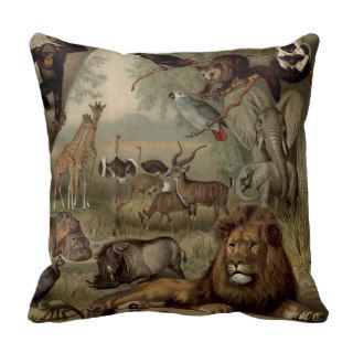 The Vintage Jungle Pillow