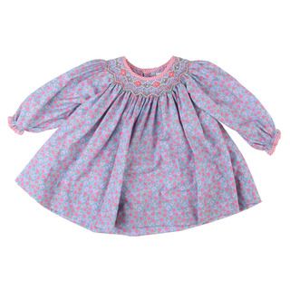 Petit Ami Newborn Girl's Pink Dress Top and Pants Petit Ami Girls' Sets