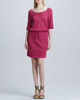 Cotton Linen Sweater Dress