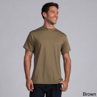 Kenyon Consumer Products Kenyon Everywear Mens Short sleeve Stretch Base Layer Brown Size S