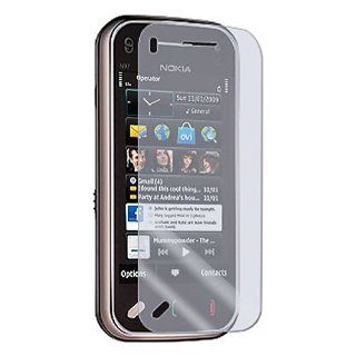 Amzer Super Clear Screen Protector with Cleaning Cloth for Nokia N97 mini   Clear Cell Phones & Accessories