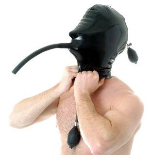 Inflatable Rubber Hood and Gag   DE425 Health & Personal Care