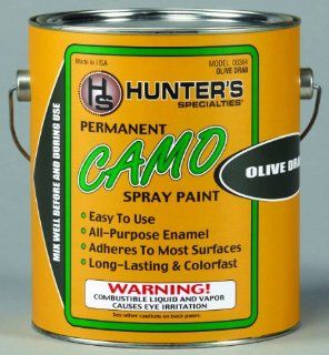 Hunters Specialties Liquid Paint   Gallon Can (Olive Drab)  Hunting Camouflage Accessories  Sports & Outdoors