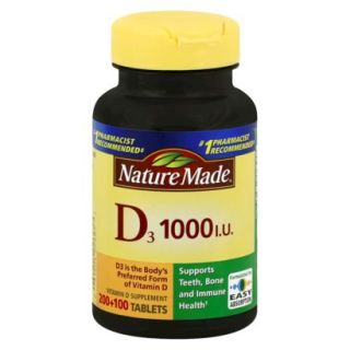 Nature Made Vitamin D 1000 iu Tablets