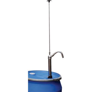 Vestil Manual Drum and Pail Pump — Hand Pump, Stainless Steel, Model# LDP-SS-316  Barrel   Hand Pumps