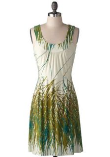 Grassy Meadow Glam Dress  Mod Retro Vintage Dresses