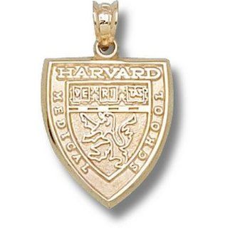 Harvard Crimson "Medical School Shield" Lapel Pin   14KT Gold Jewelry Clothing