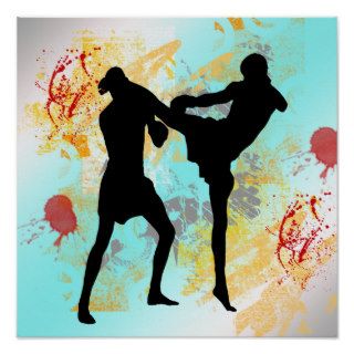 MMA Kick poster